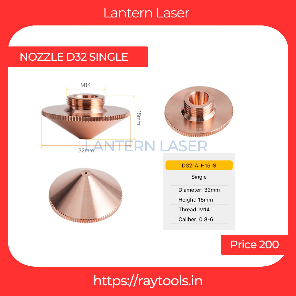 D32 Single Layer Nozzles D32 H15 M14